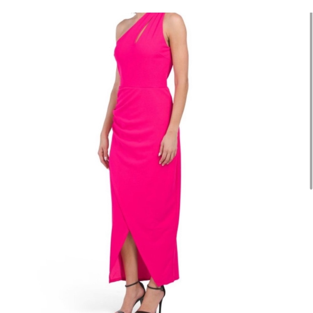RACHEL by Rachel Roy NWT Pink Sizzle Gown Size Small